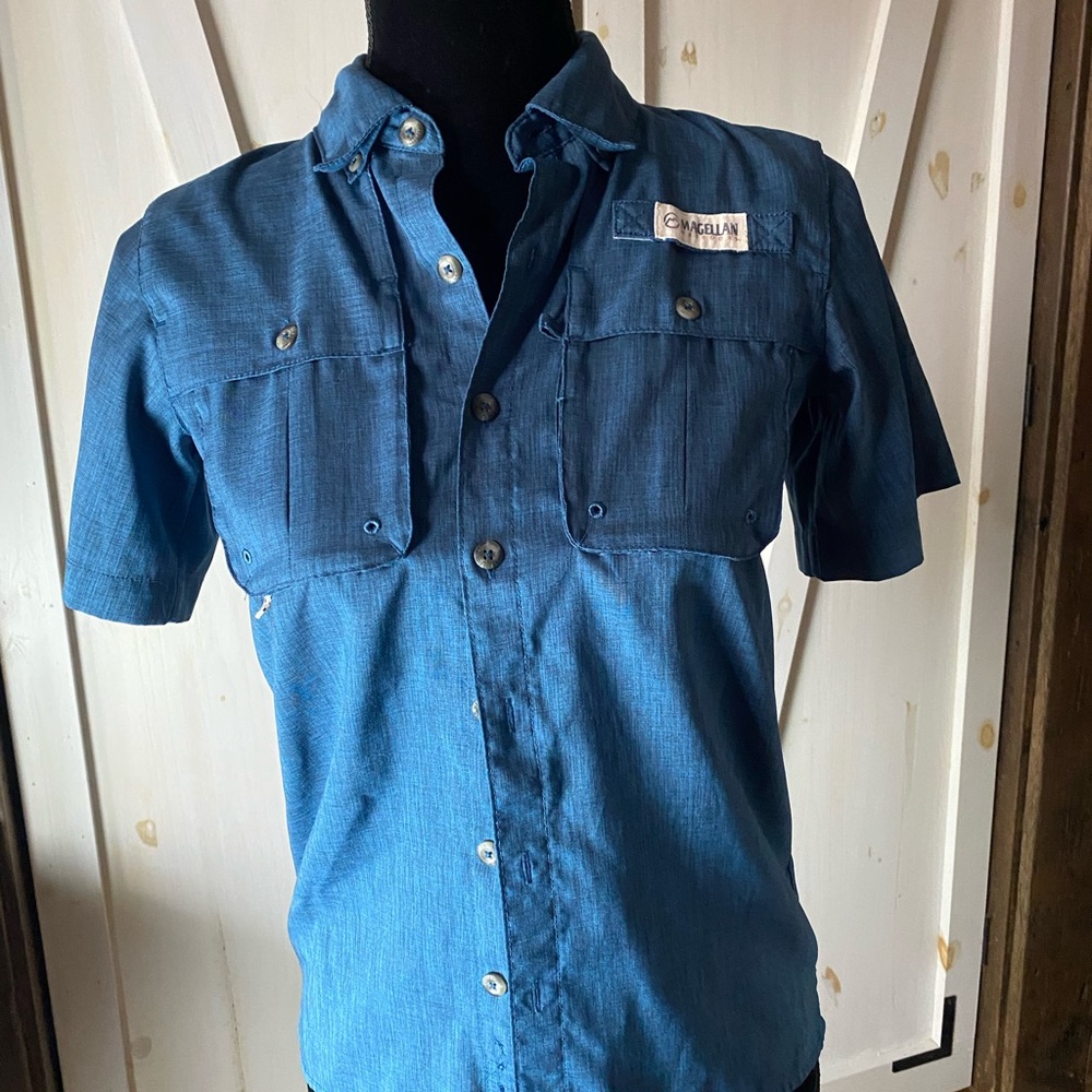 Magellan Outdoors Boys' Laguna Madre Button Down Shirt